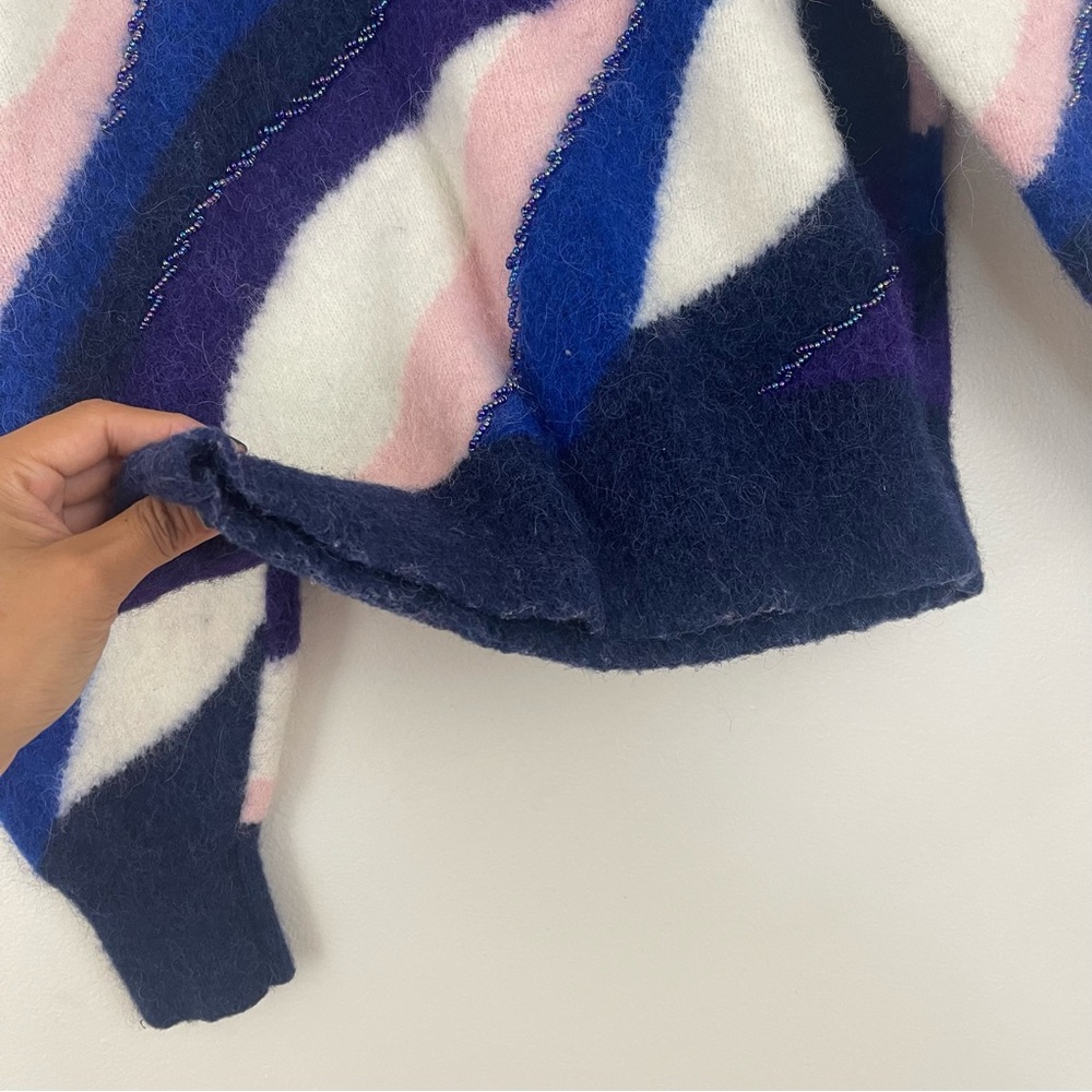 & Other Stories Color Block Stripe Pullover Sweat… - image 8